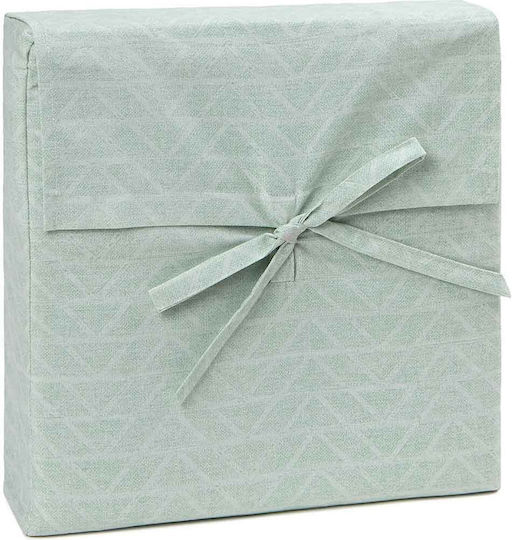 Peiraiki Patraiki Pyramid Чаршаф Единичен с Еластична Лента 100x200+30см Teal