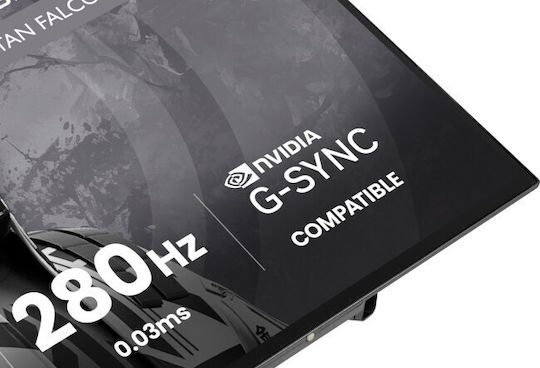 Iiyama G-Master GOB2701QSC-B1 Titan Falcon OLED HDR Gaming Monitor 27" QHD 2560x1440 280Hz with Response Time 0.03ms GTG