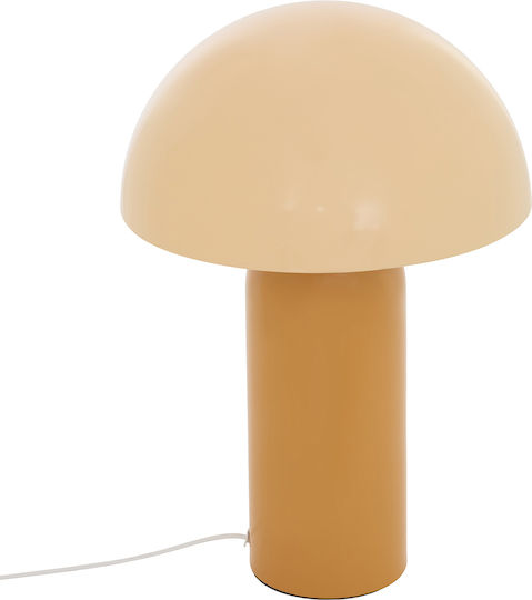Lito Metal Table Lamp for E14 Fitting with Yellow Shade and Base