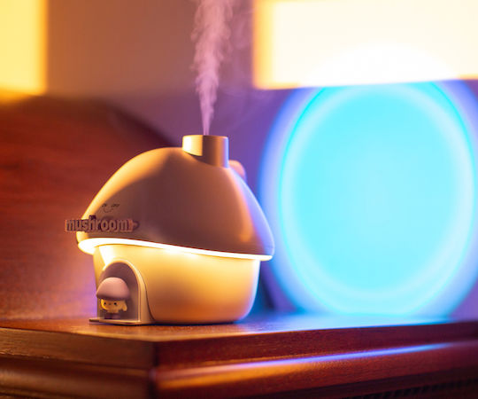 Mary's Led Lamps Mary's Kids Night Light & Air Humidifier Mushroom Pink 901.00153