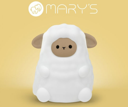 Mary's Led Lamps Mary's Παιδικό Φωτάκι Νυκτός Rgb Πρόβατο 901.00132
