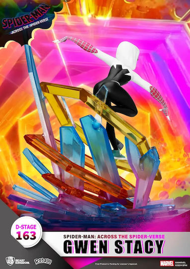 Marvel D-Stage Spiderman Across Spider-Verse Gwen Stacy Statue Figur 15cm