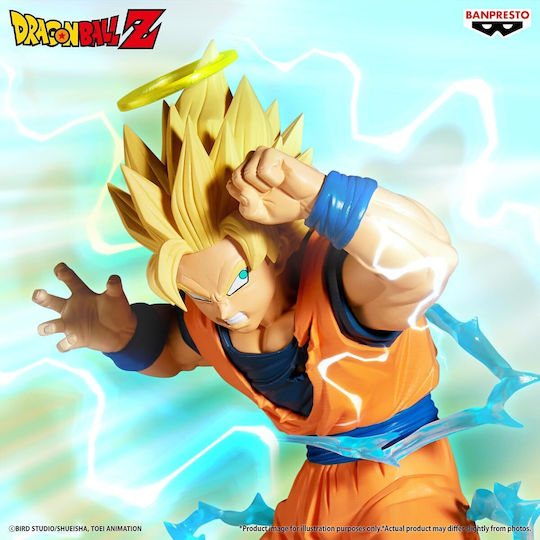 Banpresto Dragon Ball Son Goku Super Saiyan 2 Collectible Figure 15cm