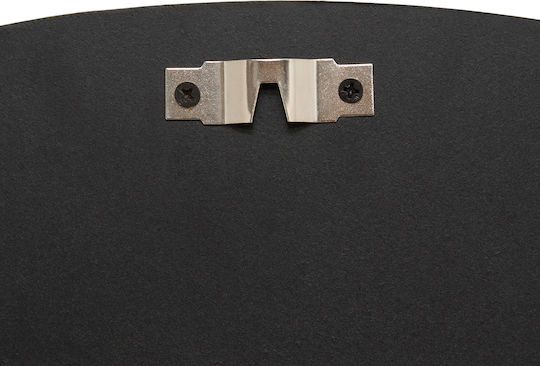Nyer Wandspiegel mit Schwarzem Rahmen Durchmesser 60cm