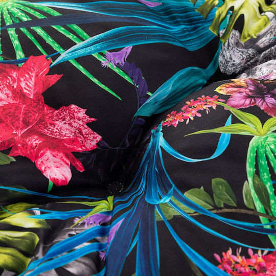 Garden Chair Cushion Kaja Colourful Leaves 59x59cm