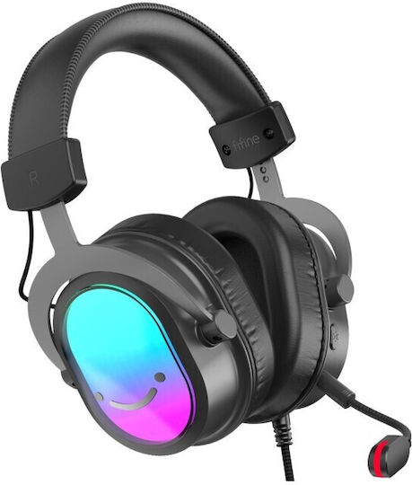 Fifine H16 Over Ear Gaming Headset με σύνδεση 3.5mm / USB for PC