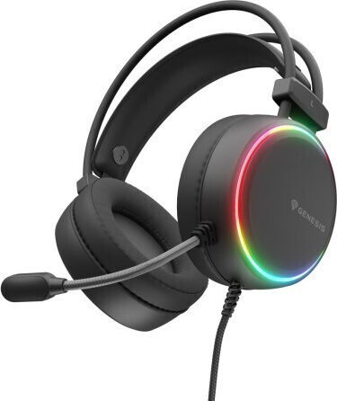 Genesis Neon 614 Over Ear Gaming Headset με σύνδεση 3.5mm / USB