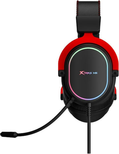 Xtrike Me GH-519 Over Ear Gaming Headset με σύνδεση 2x3.5mm / USB για PC / PS4 / PS5 / XBOX