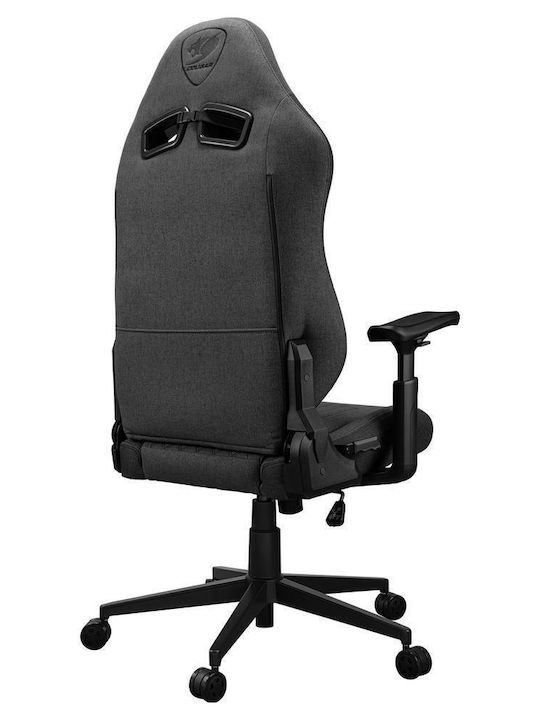 Cougar Royal Stoff Gaming Stuhl mit Verstellbaren Armlehnen Grau