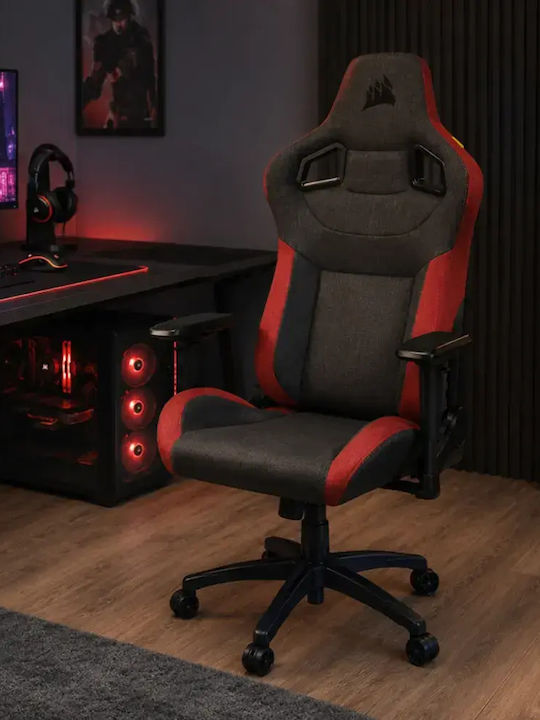 Corsair T3 Rush Scaun Gaming Textil Cu Brațe Ajustabile Negru