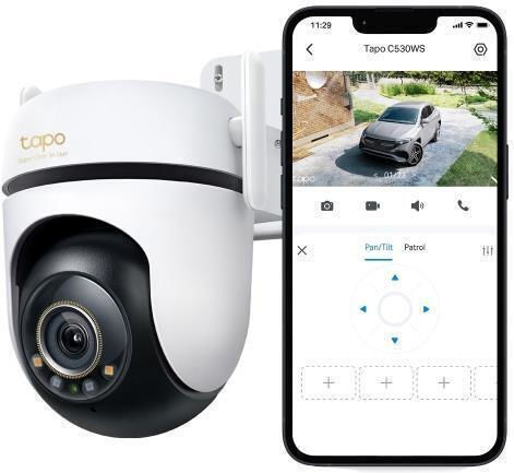 TP-LINK Tapo C530WS v2 IP Камера за видеонаблюдение Full HD+ 5MP Водоустойчива с обектив 4mm
