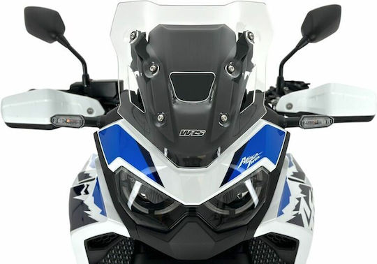 Transparent Motorcycle Windscreen Sport for Honda CRF1100L Africa Twin HO071T