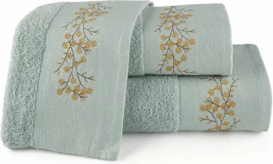 Borea Комплект Хавлиени Кърпи 3 Бр Mimosa Екрю