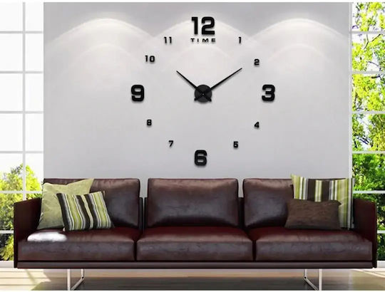 Verk Group 3D Metallisches Aufkleber Schwarz Ø130cm Verk Group 3D Metallisches Aufkleber Schwarz Ø130cm