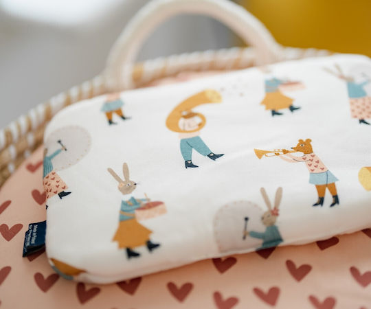 Lamillou Bebe Kinderzimmerdekoration Bambus Dekoratives Wiegekissen Little Savannah