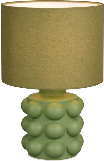 Trio Lighting Lampă de masă pentru Soclu E14 cu Abajur Verde și Bază Trio Lighting Lampă de masă pentru Soclu E14 cu Abajur Verde și Bază