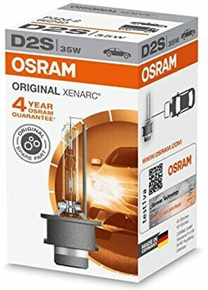 Osram Крушка За Автомобил Original D2S Ксенон 4300K Неутрално Бяло 12V / 85V 35W