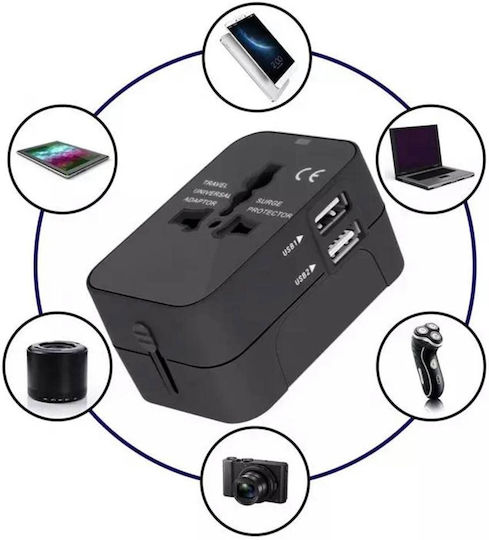 Techsuit Steckdosenadapter zu Universal
