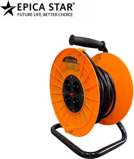 Epica Star Extension Cord Cable Extension 4 Sockets with Length 20m