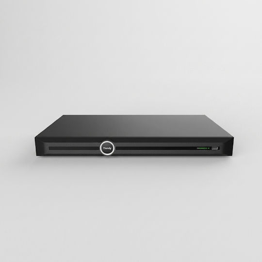 Tiandy TC-R3220 Καταγραφικό NVR με Ανάλυση 4K H.265 2HDD