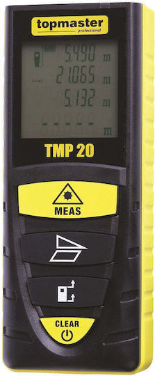 Topmaster Лазерен метър 261403 с възможност за измерване 20m