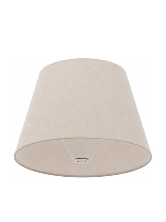 Artekko Shade Beige Fabric Lamp Shade E27 30x48x24 Cm