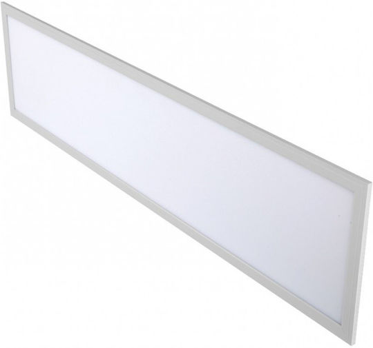 Elmark Stellar Rectangular Recessed LED Panel 48W with Natural White Light 4000K 119.5x29.5cm
