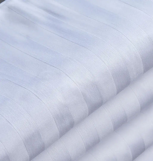 Cokitex Hotel Duvet Cover Cozy CVC Polycotton Striped 220TC 165x245cm