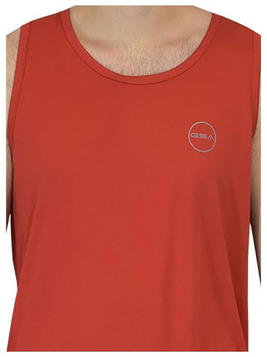 Performance Vest 181614 Red Athletic Men's Blouse Red