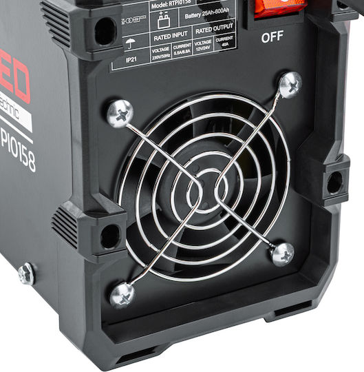 Red Technic Αθόρυβη Γεννήτρια Βαλιτσάκι Inverter με Χειροκίνητη Μίζα