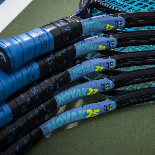 Head Novak 21 Kinder Tennisschläger mit Raster
