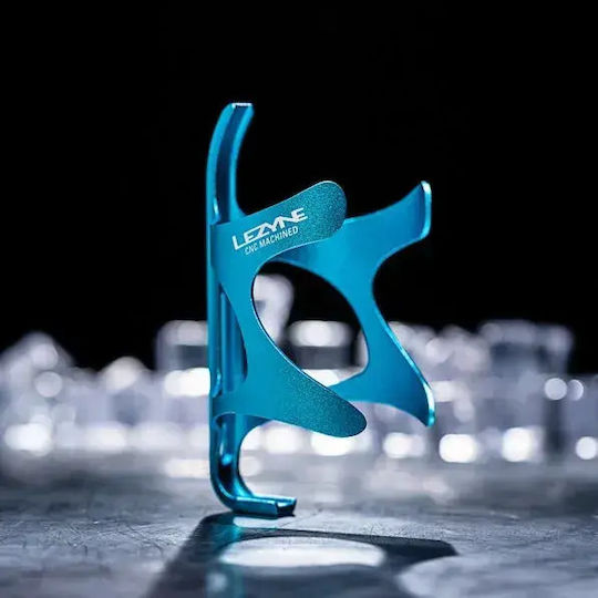 Lezyne Suport Din Aluminiu Cnc Pentru Sticlă Albastru