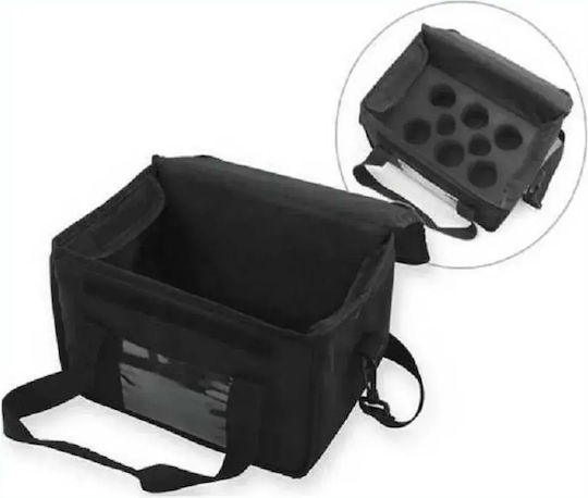 STR Coffee Delivery Bag 16lt 38x20x21cm Black
