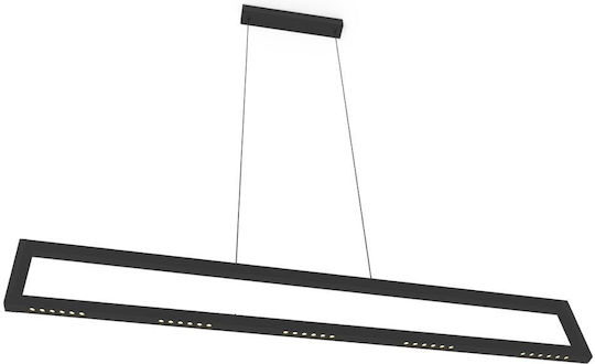 Luma LED Black Ceiling Light