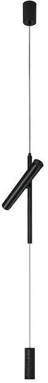Luma Black LED Pendant Ceiling Light with Warm White Light