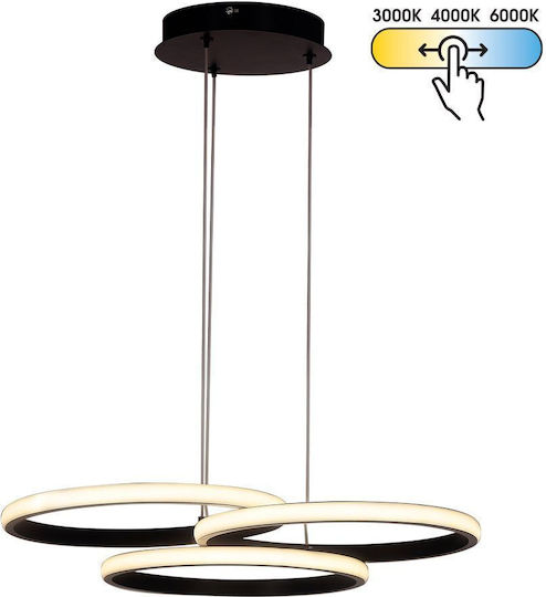 Vivalux LED Pendant Light Black 50x47x150cm Vivalux LED Pendant Light Black 50x47x150cm