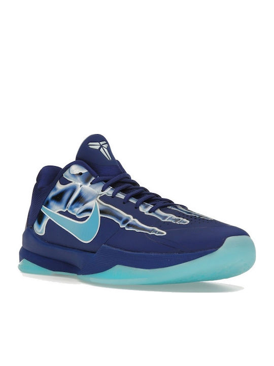 Kobe 5 Protro "X-Ray" Ниски Баскетболни Обувки Deep Royal Blue / Baltic Blue / Glacier Blue