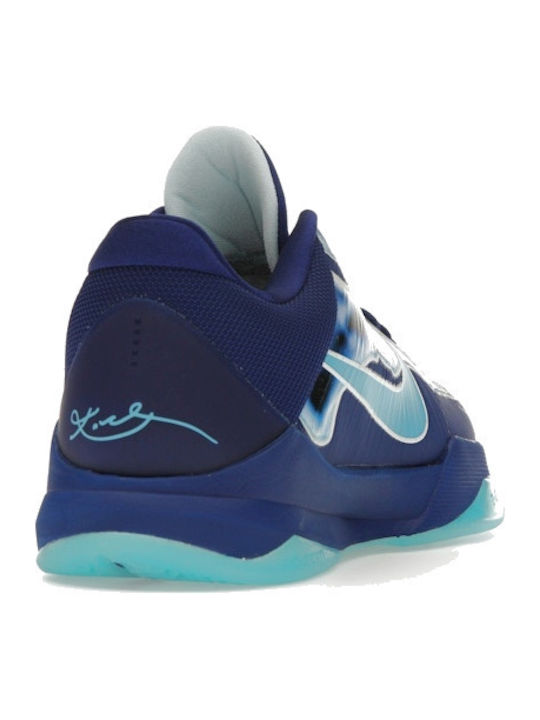 Kobe 5 Protro "X-Ray" Ниски Баскетболни Обувки Deep Royal Blue / Baltic Blue / Glacier Blue