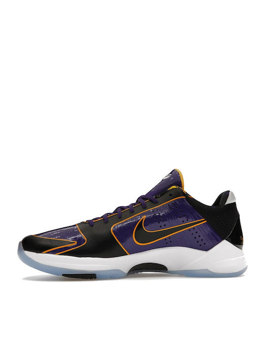 Kobe V Protro "Lakers" Ниски Баскетболни Обувки Court Purple / University Gold / Black / White