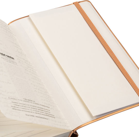 Type Center Daily Agenda A5 2027 Silver Leather 14x20.5cm (with Personalization)