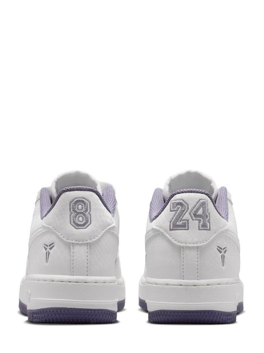 Air Force 1 Adidasi copii Albe