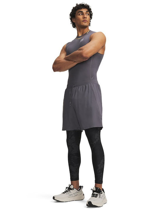 Under Armour Heatgear Pantaloni Isotermici Pentru Bărbați Negri