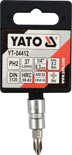 Yato Καρυδάκι με Μύτη Allen και Καρέ Υποδοχής 1/4''