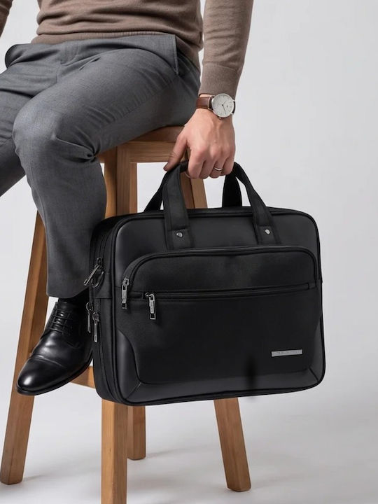 Zagatto Geantă impermeabilă pentru Laptop 15.6" în Culoare Neagră ZG137