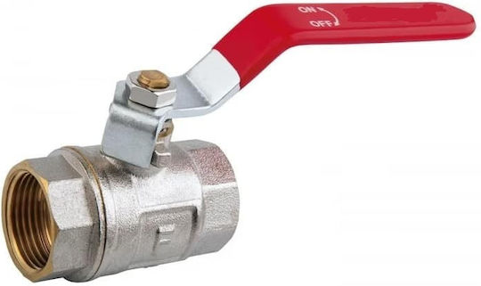 Robinet De Închidere 1/2 F F Bronz Mâner Ergonomic Etanșare Eficientă
