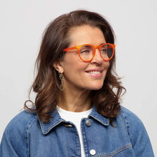 Looplabb Lesebrillen +2.50 in Orange Farbe