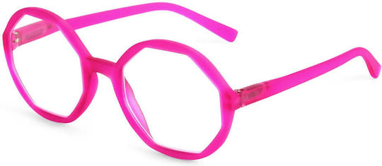 Looplabb Lesebrillen +2.50 in Rosa Farbe