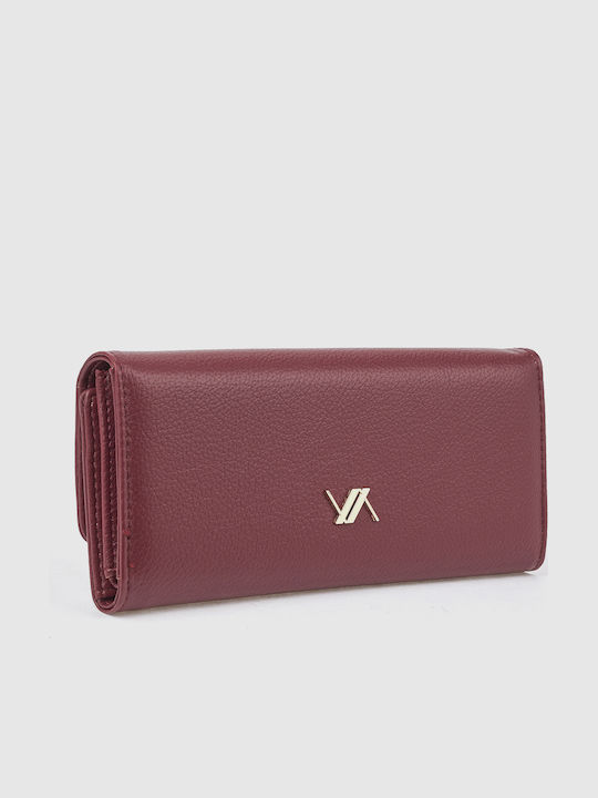 Large Women's Wallet Burgundy