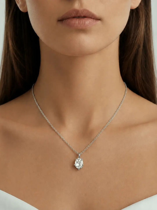 Dyrberg/Kern Necklace Made of Steel