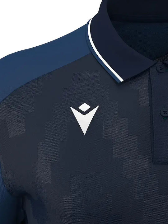 Echoes Herrenblusen Polo Marineblau/Weiß